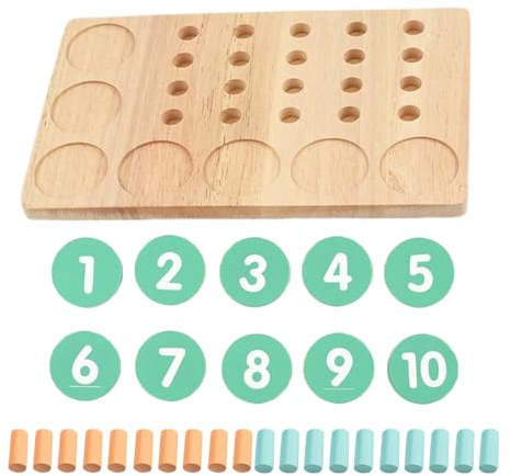 Manipolativi di sottrazione matematica, contatori di apprendimento educativo, forniture didattiche colorate con design durevole, strumenti matematici in classe con aiuti visivi, scuola materna scuola