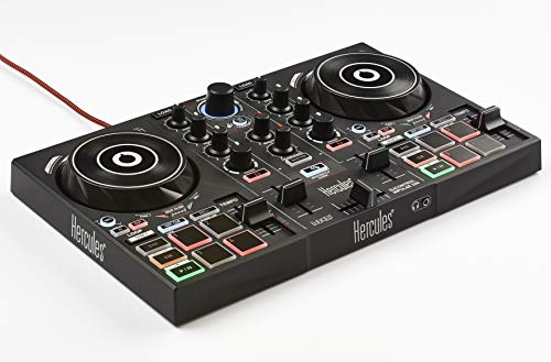 Hercules DJControl Inpulse 200 — DJ controller - 2 tracks with 8 pads and sound card