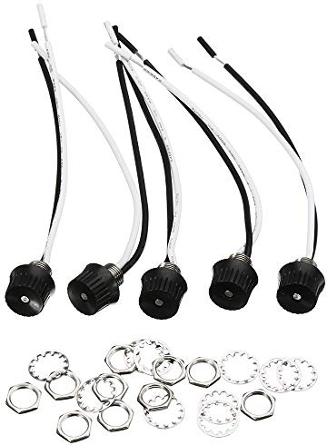 ChaRLes 5X Drehbare Metall Baldachin Schalter Mit 4 Zoll Draht Schalter