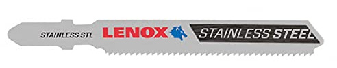 LENOX Tools 1991616 T-Shank Stainless Steel Cutting Jig Saw Blade,3 1/4-Inch X 3/8-Inch 18 TPI, 1-Pack