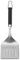 Weber Premium Turner - Wide, (45cm), made of stainless steel, 3-sided angled edge for easy and precise turning, comfort grip, dishwasher safe - Black/Silver (6762)
