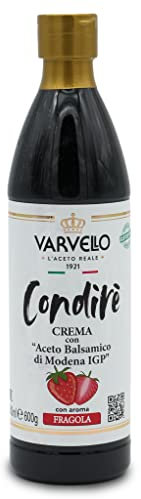 Balsamico Creme Erdbeere Varvello 500ml Crema con Aceto Balsamico di Moderna IGP