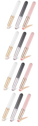 FRCOLOR 12stücke Teiliges Concealer Und Lippenpinsel Mit Deckel Präzise Anwendung Für Make-up Für Unterwegs
