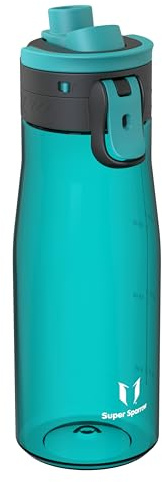 Super Sparrow Gourde Sport - Bouteille d'eau TouchGulp à Grande Ouverture Et Débit Rapide - 500ml/750ml/1L - sans BPA - Léger et durable
