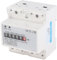 Haosie Contatore Energia Elettrica, 220 V Monofase 4P LED Misuratore Consumo Elettrico, DDM75S 10-40 A Contatore Elettrico Din-Rail