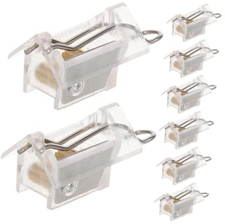 EPIGEIST 8pcs Venetian Blinds Accessories Cord Lock for Window Blinds Locks Curtain Cord Simple Installation for Roman Shade Pulley