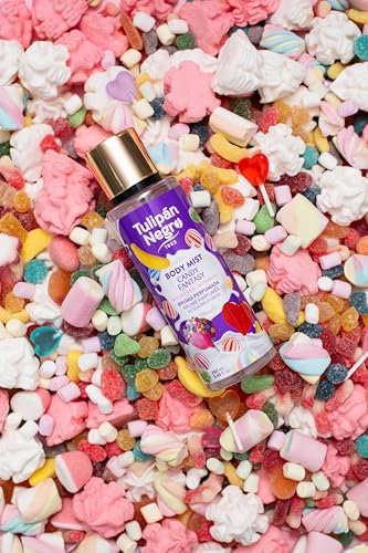 Svart TULIPAN, BODY MIST CANDY FANTASY 250 ML