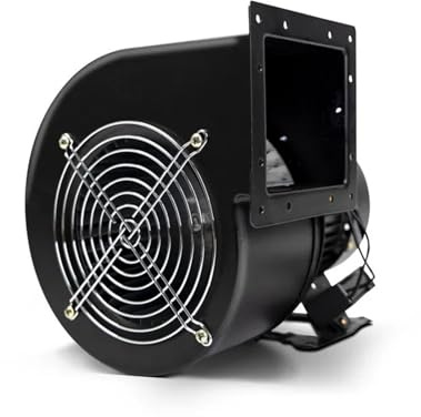 Ventilateur centrifuge à petite puissance et fréquence, modèle d'air à ailes multiples, ventilateur d'extraction industriel puissant et silencieux Vent fort pour la circulation de l'air(Model3)
