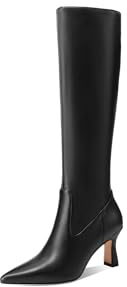 QUEEN HELENA Stivali Alti con Tacco Medio Donna K4077