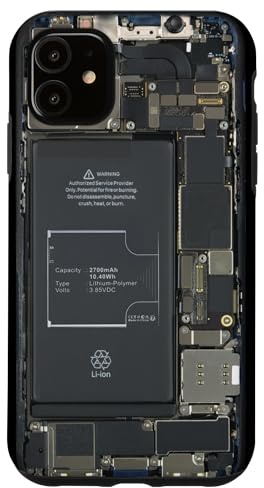 Carte mère exposée à Puce Graphique Informatique Informatique Coque pour iPhone 11