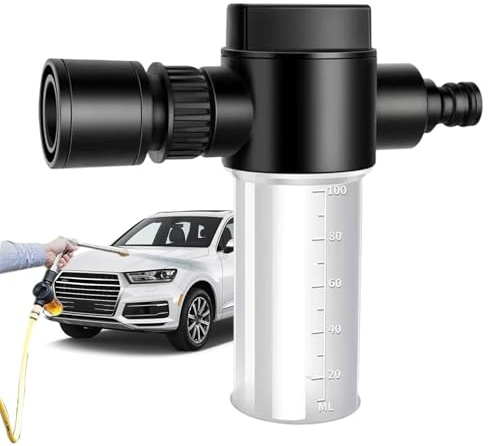 Tuyau d'arrosage avec en mousse - Flacon doseur de 100 ml, pulvérisateur ABS pour charges , distributeur réglable d'engrais liquides avec contrôle de précision | Attre