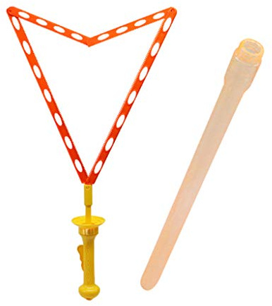 DIIOOMIEEU 46 cm große Seifenblasenstäbe, Westernform, Spielzeug für den Außenbereich