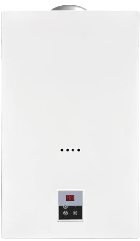 EcoTherm - Scaldabagno a gas propano da 14 l, camera aperta (B11BS), accensione a batteria, Low NOx