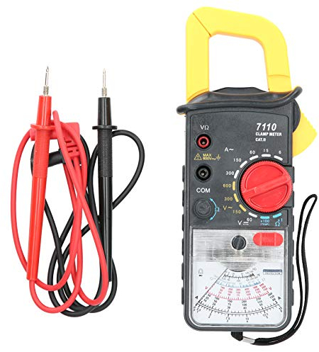 Clamp Meter, Clamp Multimeter, Accurate Handheld Analog Voltage Current Tester Electrician Meter 7110, with High Measurement Accuracy, Wide Application and Quality Assurance