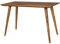 FineBuy Esszimmertisch Sheesham rustikal Massiv-Holz, Design Landhaus Esstisch, Tisch für Esszimmer klein, 4-6 Personen