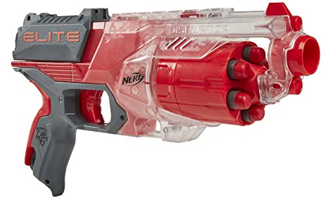 NERF ELITE DISRUPTOR TRANSLUCENT RED