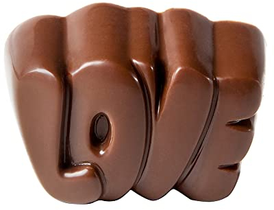 CW1744 – Chocolate World – Polycarbonate Mould – Love - Praline Chocolatier Genuine