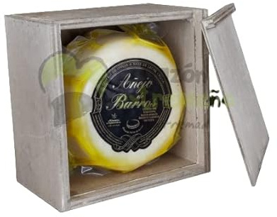 Queso Añejo de Barros + Caja Madera Regalo
