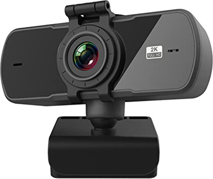 DUnLap Webcam 2K HD Webcam Mini Ordinateur Pc Caméras rotatives à Microphone intégrées Webcamera for la Diffusion en Direct Webcam USB