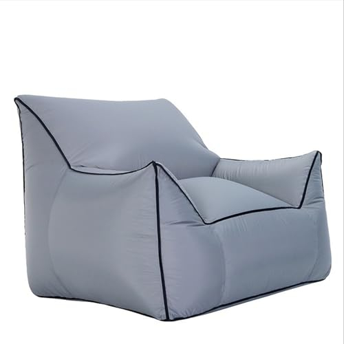 ZMIN Aufblasbares Sofa, gemütliches Sofa, tragbares Sofa, faltbares Luftsofa, perfekt für Spiele, Rasen, Versammlungen, Eventdekorationen, Ideen für Partygeschenke,F,70 * 80 * 70CM
