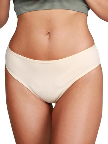 Brazilian, Periodenunterschwäche Damen, Menstruationsslips, Periodenslips | für leichte Tage, Bio-Baumwolle, PFAS-frei, biozidfrei, vegan, auf über 1.000 Schadstoffe geprüft, Periodenunterwäsche