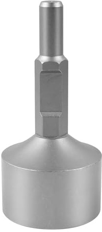 TIHOOK Jack Hammer Star Picket Driver, Treiber Meißel Bit, Innen 85 mm, 105x220mm, SDS HEX Erdnageleintreiber, Pfahlramme Bit zum Eintreiben von Holzpfosten Rohre Stahlrohr Stahlzaunpfosten