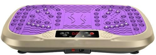 NVYAZJ Vibration Plate Exercise Machine, Portable Full Body Vibration Platform, 9 Preset Mode, 120 Levels, Lymphatic Drainage Machine for Weight Loss, Shaping, Wellness, Recovery