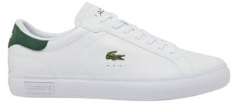 LACOSTE 48SMA0001 POWERCOURT Zapatillas Bajas Hombre Blanco