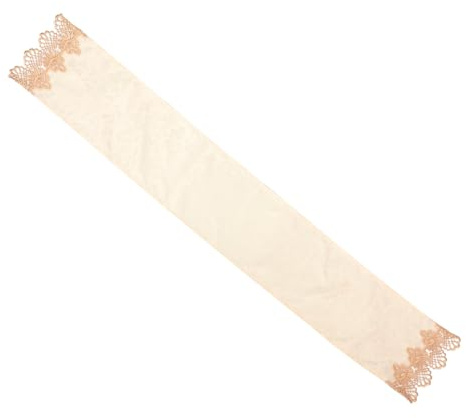 Toyvian Bestickte Klavier Tastaturabdeckung Aus Robustem Stoff Beige Für Klavier Digitalpiano Keyboard Maschinenwaschbar Staubschützend