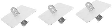 Cabilock 3sets Freezer Door Latch Replacement Kit Easy Install Safety Lock for Door Fridge