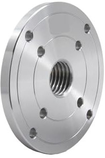 DAISHUJIE drehfutter flansch 4 100mm Drechselbank-Planscheibe for M33 M18 1 Zoll Gewinde Holzbearbeitungsmaschine Drehfutter Flansch-Planscheibe(M33 x 3.5)