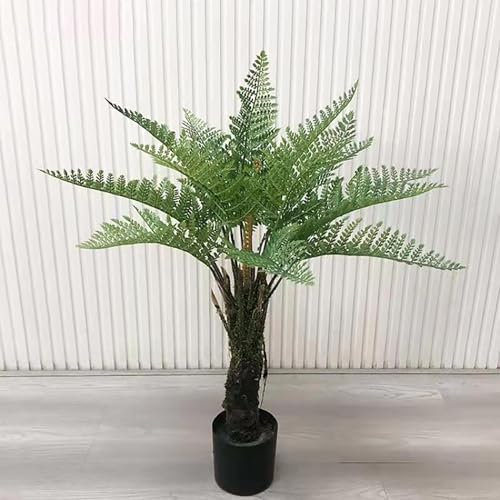 Plantas De Simulación De Interior Al por Mayor, Gran Helecho Plateado De Nueva Zelanda, Árbol De Simulación, Paisaje, Ventana, Suelo, Decoración(220cm)