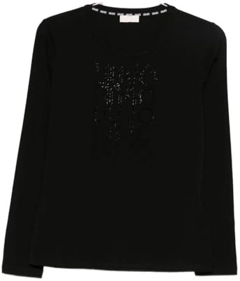 Liu Jo Damen Trikot Schwarz E26lj18 Tf5300 Js003 T9503 S