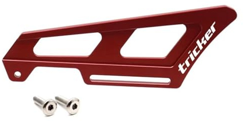 Tricker XG250 2004-2018 Motorcykeltillbehör Bakdrevsskydd Kedjeskydd Skydd motor(Red)