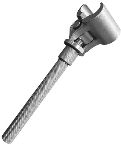 Fafeicy Outil de Réglage de Charnière de Porte, clé à Charnière en Acier Inoxydable pour Portes D'armoires Intérieures et Extérieures, avec Loquet Réglable pour Portes Collantes
