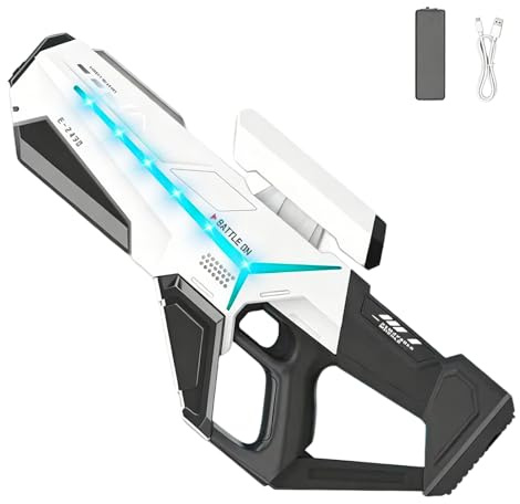 Pistola ad Acqua Elettrica,Pistole ad Acqua Autoadescanti,Pistole ad Acquas Potente,Water Gun,Pistola d'acquas,Pistoles ad Acquai Potenti a Lunga Distanza,Pistoles ad Acquai Automatica,per Adulto