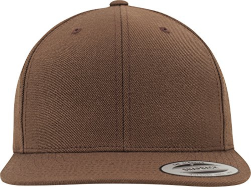 Flexfit Classic Snapback Cap, Mütze für Kinder, One Size, Farbe tan