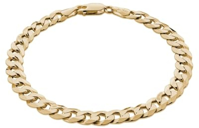 STERLL Pulsera para hombre chapada en oro de plata chapada en oro, embalaje ecológico, regalos para socios