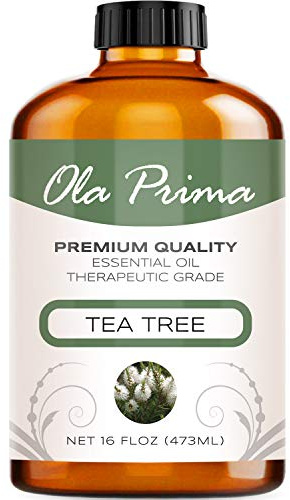 Ola Prima Oils - Aceite esencial de árbol de té de 16 onzas, 16 onzas líquidas