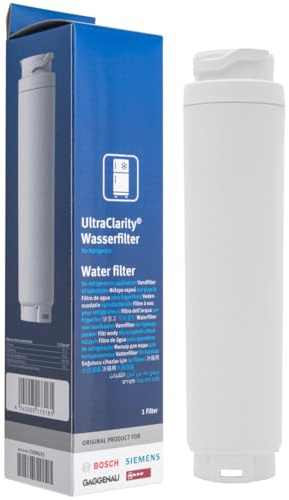 BSH - Interner Wasserfilter UltraClarity kompatibel mit Bosch, Siemens, Neff, Gaggenau Kühlschränken - amerikanischer Kühlschrank Filter Part no. 11034151 17005584 KSZ50UC0 KS50ZUC0