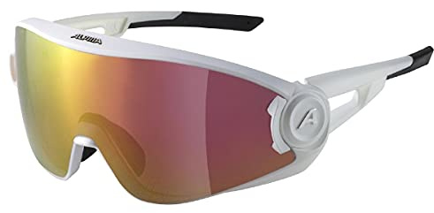 ALPINA 5W1NG QV - Kontrastverstärkende, Selbsttönende & Beschlagfreie Sport- & Fahrradbrille Mit 100% UV-Schutz Für Erwachsene