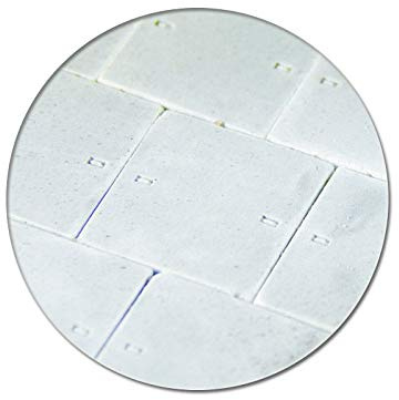 modellbahn-exklusiv Juweela 21236 - Betonplatten Straßenplatten mit Verlegeösen 140 Stück, Spur TT 1:120, N 1:160