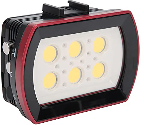 Diving Fill Light 40M Waterproof Fill Light Diving 70007500K for Camping Video Underwater Photography Light