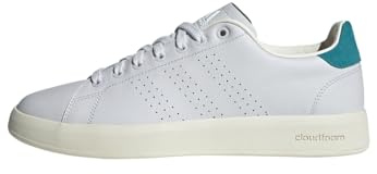 Adidas Herren Advantage Premium Leather Shoes, Dash Grey/Dash Grey/Arctic Fusion, 42 EU