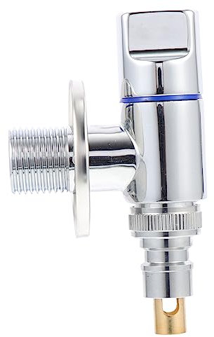 Yardenfun Robinet Vanne Machine Laver Pouce Massif Arrêt Automatique Anti-fuite Rotation Étanche Pour Salle De Bain Et Cuisine