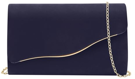 Clutch Bag for Women Evening Bag Clutch Formal Party Faux Suede Clutches Wedding Bags Cocktail Prom Clutches