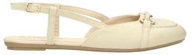 Fitters Damen Ballerinas LORE in Beige, modische Schuhe in Übergröße, Bequeme Ballerina, Große Damenschuhe/Damenschuhe in Übergröße, LORE in beige 46