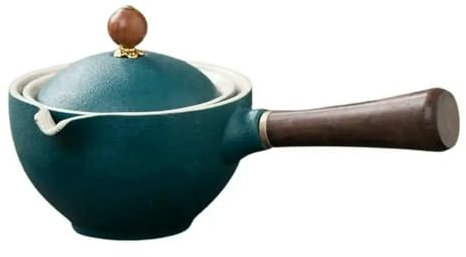 360 Rotation Tea Maker and Infuser Ceramic Tea Cup for Puer Porcelain Chinese Gongfu Tea Cup Flowers Exquisite Shape