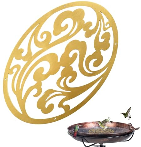 Pulitore Per Bagno Degli Uccelli,Disco Sicuro In Rame Per Uccelli Da Esterno - Accessori Esterni Per Giardino Decorazioni Casa Inverno Animali Domestici Cortile Appartamento