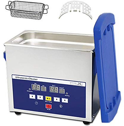 DEEguess Ultrasonic Cleaner, 1.3|2|3L Cleaning Digital Machine with Timer|Heater Function, Ultrasonic Bath Cleaning Scientific Lab Industry Jewelry Commercial Personal Home Use,3L